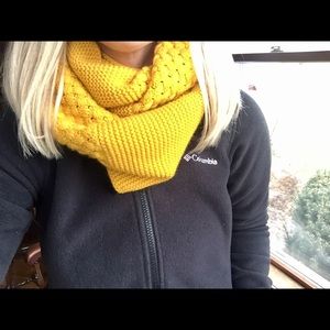 Mustard Yellow Infinity Scarf